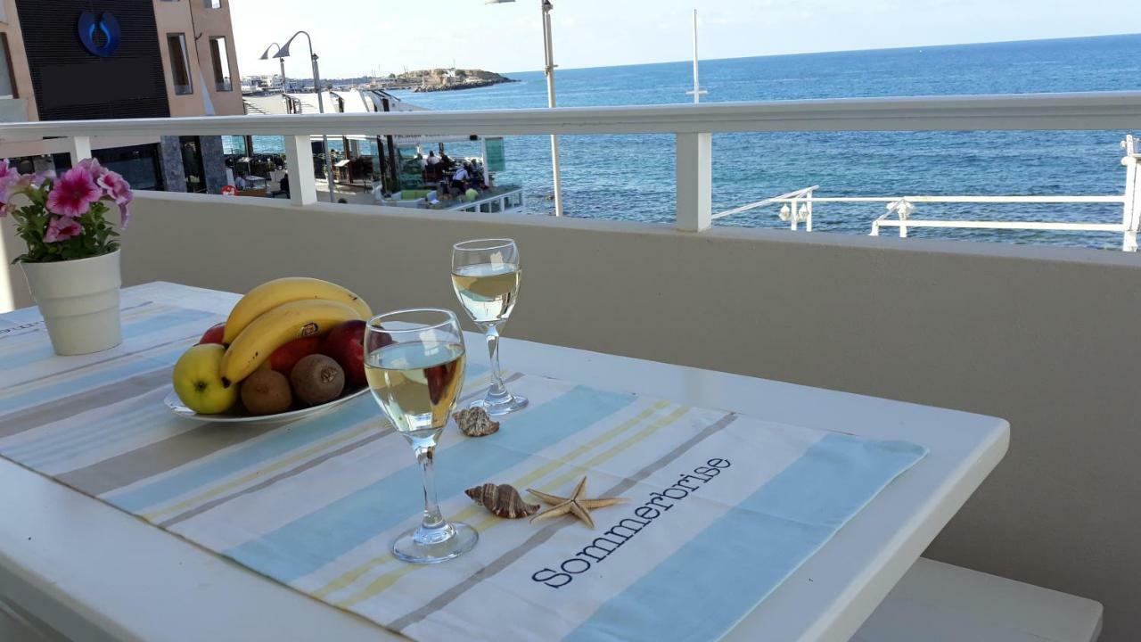Amazing Beachfront Apartment In Hersonissos Hersonissos (Crete) Exterior foto
